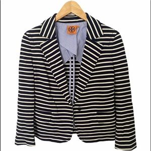 Tory burch  striped coton blazer.